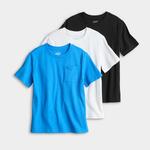 Футболка Boys 4-12 essential, 3 шт Jumping Beans, Solid Tee Pack - фото