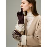 Вязаные перчатки Women's ELLE, mocha - фото 10