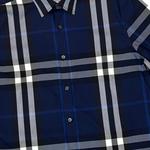 Футболка мужская синяя белая Burberry - фото 9