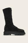 Ботильоны Jay Boot из нубука Allsaints, черный - фото