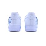 Nike Кроссовки Air Force 1 Unisex низкие White+Blue Starry Sky Graffiti - фото 6