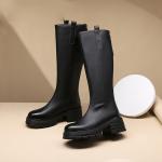 Высокие сапоги женские Spider King, черный - фото 4