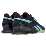 Кроссовки Reebok Legacy Lifter 2 Black Neon Mint - фото 4