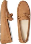 Лоферы Cole Haan Evelyn Bow Driver, цвет Birch Beige Nubuck (Akuya) - фото