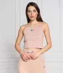 Топ Tommy Jeans cropped fit, кремовый - фото 3