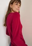 Топ Cecil V-NECK LANGARM, Rot/Dark Red - фото 4
