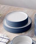 Набор из 4 салатных тарелок Colortex Stone Stax Noritake, Blue - фото 7
