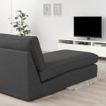 Шезлонг KIVIK IKEA, цвет tallmyra medium grey - фото 2