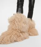 Зимние ботинки les arcs из овчины Bogner, бежевый - фото 4