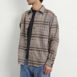 Рубашка в клетку Adwin Nn07, Creme Check - фото 5