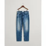 Джинсы Gant Slim Fit, синий - фото 3