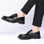 Мужские лоферы ZUWUDONG черные - фото 8