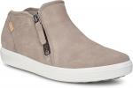 Женские ботильоны ECCO Soft 7 Low Bootie, серый - фото 2