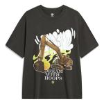 Футболка с рисунком badfive Li-Ning, черный - фото