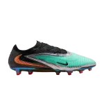 Бутсы Nike Phantom 6 Low Elite AG 'Chrome Black', бирюзовый - фото