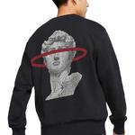 Nike Свитшот мужской черный - фото 7