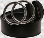 Ремень Urban Classics, черный - фото