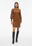 Платье VILA VIKERRY, Argan Oil/Brown - фото 2