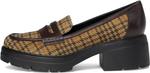 Лоферы Naturalizer Women's Lumos, Olive Houndstooth Suede - фото 4