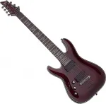 Электрогитара Schecter Hellraiser C-7 для левшей, цвет Black Cherry - фото