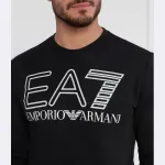 Толстовка обычного кроя Ea7, черный - фото 4