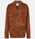 Замшевая куртка Miu Miu, Brandy - фото