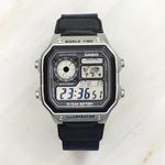 Унисекс молодежные черные часы CASIO - фото 3