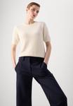 Брюки Marc O'Polo PANTS MEDIUM RISE WIDE LEG CROPPED, Thunder Blue/Dark Blue - фото 6