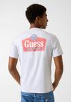 Футболка Guess Jeans Print T-shirt, Grau/Light Grey - фото