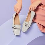 Лоферы женские Gemeiq, бежевый - фото 13