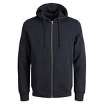 Толстовка Jack & Jones Bradley Full Zip, черный - фото