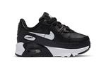Кроссовки детские Nike Air Max 90 на платформе, черный/белый - фото 2