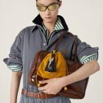 Рубашка из шамбре MIU MIU, серый - фото 4