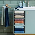 Банное полотенце Tom Tailor Tom Tailor, 80x0,5x200 см, темно-синий - фото 2