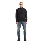 Свитер G-Star 3D Biker full zip, черный - фото 3
