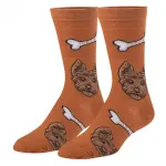 Crazy Socks, Yorkie, забавные новинки носки, средние - фото