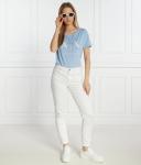 Футболка женская Armani Exchange свободного кроя, голубой - фото 2