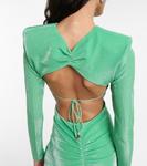 Мини-платье с рюшами Rotate, Island Green - фото 6