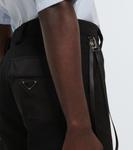 Хлопковые брюки Prada, черный - фото 5