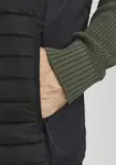 Стеганый жилет Jack & Jones "MULTI BODYWARMER COLLAR", черный - фото 5