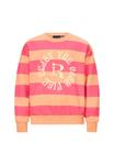 Толстовка Retour Jeans Sweatshirt, Bright Fuchsia/Mottled Light Pink - фото