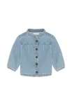 Блузка на пуговицах Noppies, Light Blue Denim - фото