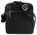 Сумка через плечо bugatti "REMO", натуральная кожа, черный - фото