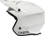 Шлем для триала Oneal volt solid, White - фото 3