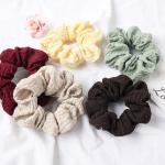Резинка для волос frida scrunchie Soho, beige, количество 1 шт. - фото 4