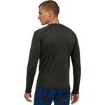 Спортивный топ Patagonia Capilene Midweight Crew, черный - фото 2