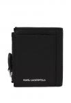 Кошелек KARL LAGERFELD IKON PEBBLE PIN BIFOLD , Black - фото 2