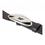 DIESEL Овальный ремень с D-образной пряжкой, Black - фото 5