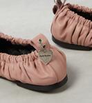 Кожаные балетки с бантом Acne Studios, розовый - фото 6