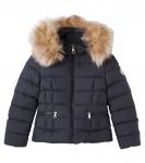 Пуховик Boedette Moncler Enfant, черный - фото
